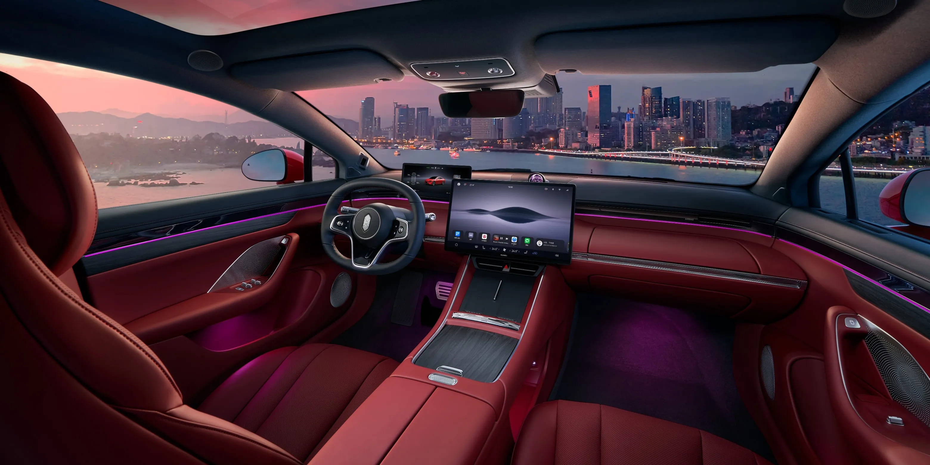 Электромобили Luxeed S7 из Китая 360